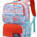 Nautica Kids Backpack for School | Graffiti | 16" Tall - White - STANDARD