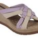 GC SHOES Caro Lavender Wedge Sandals - Purple - 6.5