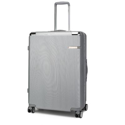 MKF Collection by Mia K Tulum 26.5â€� Extra Large Check-In Spinner With TSA Security Lock - Grey
