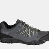 Regatta Mens Edgepoint III Low Rise Hiking Shoes - Briar/Lime Punch - Grey - 12