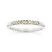 Vir Jewels 1/10 Cttw Champagne Diamond Ring Wedding Band .925 Sterling Silver Prong Set - Grey - 9.5