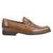 Sandro Moscoloni Basil Mocc Toe Double Gore Penny S.O. Loafer - Brown - 7