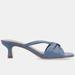 Journee Collection Women's Starling Pumps - Blue - 9