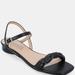 Journee Collection Women's Verity Sandals - Black - 7.5