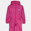Trespass Babies Button Waterproof Rain Suit - Gerber - Pink - 18/24 MONTHS