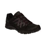 Regatta Mens Edgepoint III Low Rise Hiking Shoes - Black/Classic Red - Black