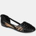 Journee Collection Women's Ekko Flat - Black - 10