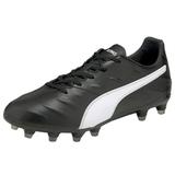 Puma Mens King Pro 21 Leather Soccer Cleats - Black/White - Black - 7.5