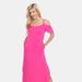 White Mark Women's Lexi Maxi Dress - Pink - M