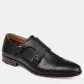 Thomas and Vine Thomas & Vine Calvin Double Monk Strap Dress Shoe - Black - 8.5