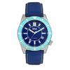 Reign Watches Reign Francis Leather-Band Watch w/Date - Blue