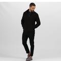 Regatta Mens Plain Micro Fleece Full Zip Jacket - Black - Black - S