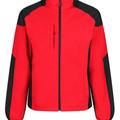 Regatta Regatta Mens Broadstone Showerproof Fleece Jacket - Red - 3XL