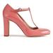 L.K. Bennett Annalise Closed Courts Heel - Coral - Pink