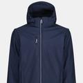 Regatta Mens Erasmus 4 In 1 Soft Shell Jacket - Navy - Blue - S