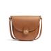 L.K. Bennett Sh Dee Button Saddle Bag - Brown