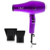 ISO Beauty Nano Ionic 1875W DC Motor Turbo-Velocity Professional Hair Dryer - Purple