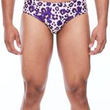 Boardies Cheetah Swim Brief - Purple - L