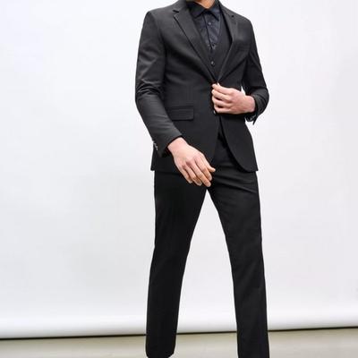 Burton Mens Essential Single-Breasted Slim Suit Ja...