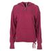 Adidas Women's Essentials Slub Hoodie - Red