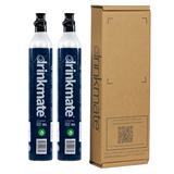 Drinkmate CO2 Refill Cylinders 60L (14.5 oz) - 2 Pack