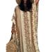 Anna-Kaci Snake Print Bikini Cover Up Beach Maxi Dress With Belt - Brown - ONE SIZE ONLY