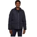 Burton Mens Utility Quilted Puffer Jacket - Navy - Blue - S