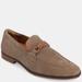 Thomas and Vine Finegan Apron Toe Loafer - Brown - 14