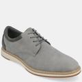 Vance Co. Shoes Hodges Plain Toe Hybrid Dress Shoe - Grey - 11