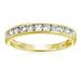 Vir Jewels 1/2 cttw Diamond Wedding Band For Women, Classic Diamond Wedding Band In 14K Yellow Gold Channel Set, Size 4.5-10 - Gold - 9.5