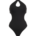 Bromelia Swimwear Parana Cut Out One-Piece - Black