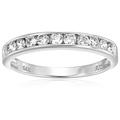 Vir Jewels 3/4 Cttw Diamond Wedding Band For Women, Classic Diamond Wedding Band In 14K White Gold Channel Set - White - 9