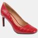 Journee Collection Journee Collection Women's Tru Comfort Foam Monalee Pump - Red - 10