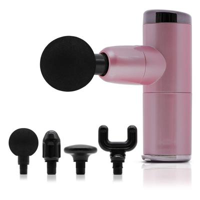 VYSN Sore Be Gone Massage Gun - 4 Attachments Included - Pink