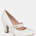 Journee Collection Journee Collection Women's Windy Pump - White - 9