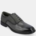 Vance Co. Shoes Vincent Plain Toe Oxford Shoe - Grey - 10