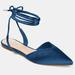 Journee Collection Journee Collection Women's Tru Comfort Foam Theia Flat - Blue - 9.5