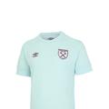 Umbro West Ham United FC Mens 22/23 T-Shirt - Blue Glow - Blue