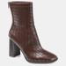 Journee Collection Journee Collection Women's Tru Comfort Foam Brielle Bootie - Brown - 7.5