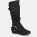 Journee Collection Journee Collection Women's Jester-01 Boot - Black - 6