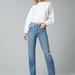 DL1961 Emilie Straight Ultra High Rise Jeans - Blue