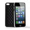 Fresh Fab Finds Soft Lambskin Leather Back Case Cover For iPhone 5 - Black