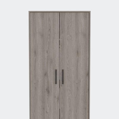 FM Furniture San Blas Double Doors Armoire - Grey