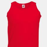 Fruit of the Loom Fruit Of The Loom Mens Athletic Sleeveless Vest/Tank Top (Red) - Red - 3XL