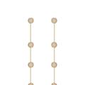 Ettika Crystal Ball Drop 18K Gold Plated Earrings - Gold - ONE SIZE