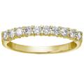 Vir Jewels 3/4 cttw Round Diamond Wedding Band For Women In 14K Yellow Gold, 10 Stones Prong Set, Size 4.5-10 - Gold - 5