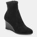 Journee Collection Journee Collection Women's Tru Comfort Foam Hepburn Bootie - Black - 9.5