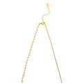 Rivka Friedman Pearl & Chain Necklace with Butterfly CZ Charm - Gold