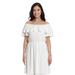 London Times Marissa Dress - White - 3X