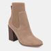 Journee Collection Journee Collection Women's Tru Comfort Foam Adalia Bootie - Brown - 10